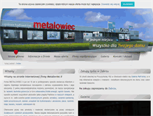 Tablet Screenshot of metalowiec2.pl